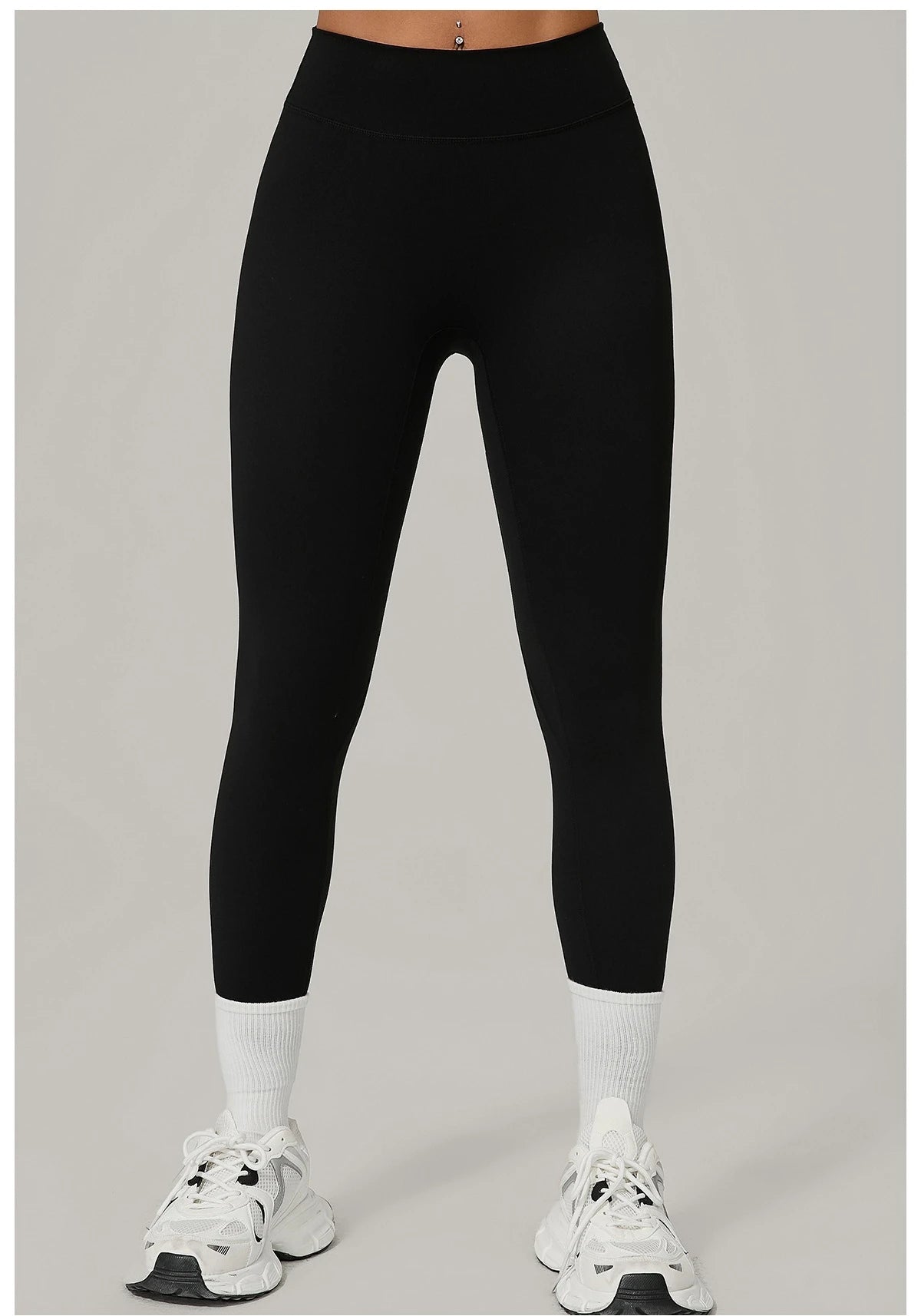 Pantalones de Yoga VEQKING con Pliegues Invisibles para Mujer, Leggings Deportivos de Cintura Alta, Levanta Glúteos, Secado Rápido, Ropa Deportiva para Gimnasio