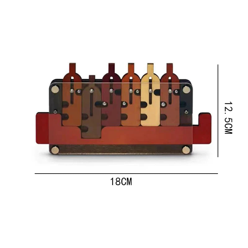 Laberinto de Madera de Alta Dificultad | Desafío Mental para Adultos y Niños | Ticotrendy
