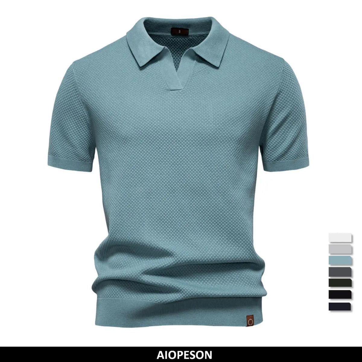 Polo Transpirable Elástico Hombre | Manga Corta Ligero Verano | Tallas S-XXL | Tico Trendy