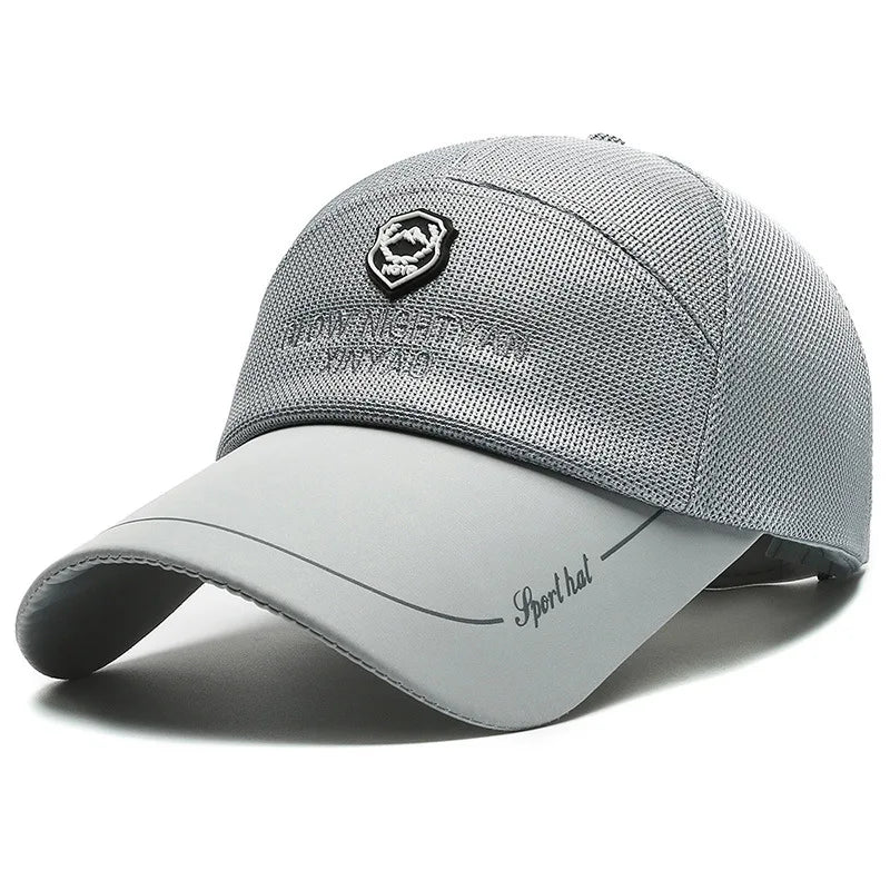 Gorra Secado Rápido Malla Ultrafina Protección Solar | Deporte Viaje Senderismo Unisex