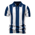 Polo Panel Contraste Rayas Hombre | Transpirable Ajuste Cómodo | Tallas S-XXL | Tico Trendy
