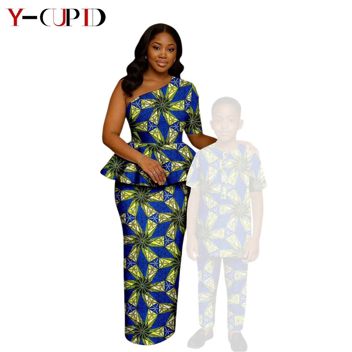 Vestido y Conjunto Dashiki Madre e Hijo | Tico Trendy