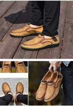 Mocasines Lujo Hombre ∣ Cuero Suave ∣ Zapatos Cómodos para Conducir