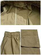 Pantalón Cargo Caqui | Algodón | Corte Holgado | Hombre | Ticotrendy