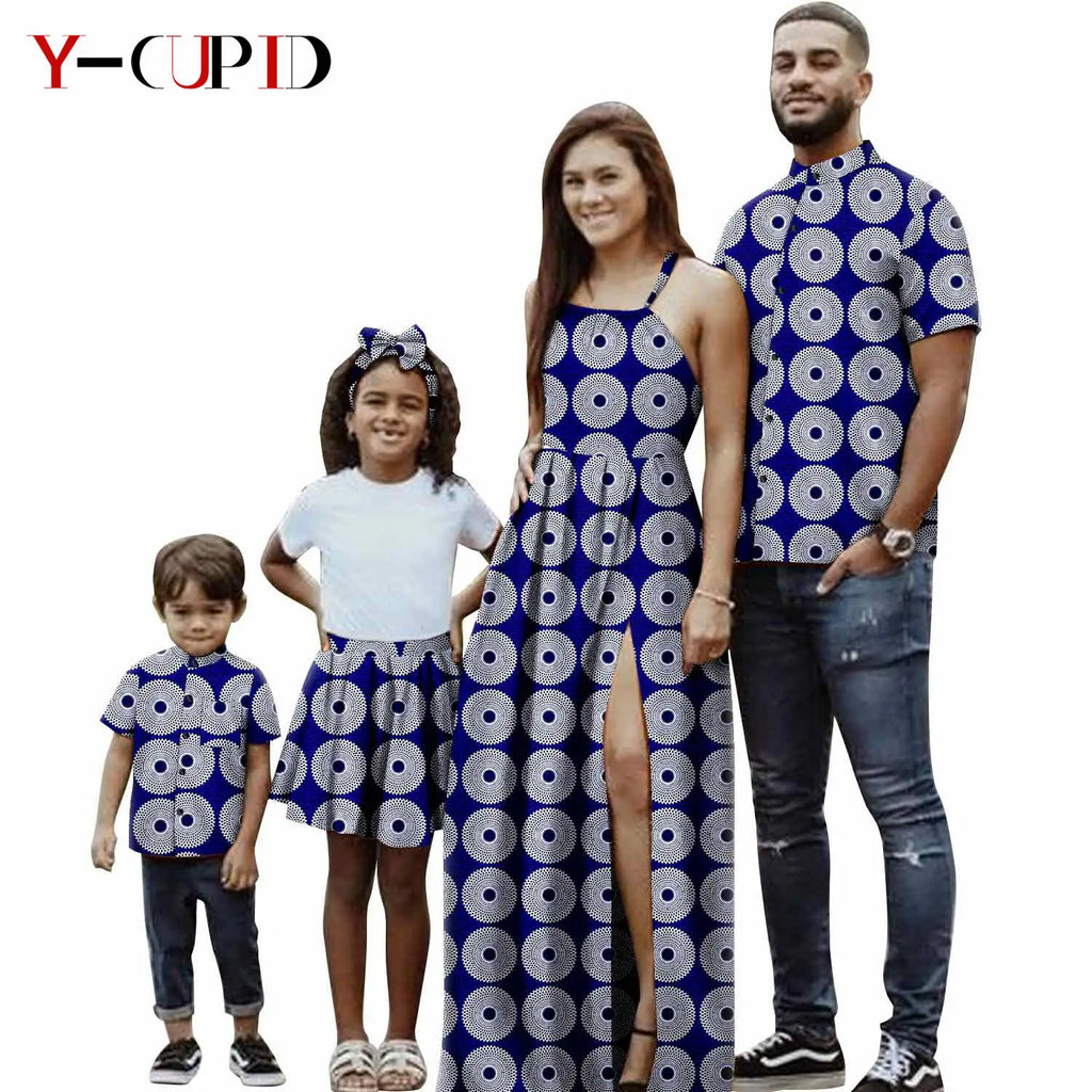 Vestido Sexy y Camisa Dashiki Familiar | Tico Trendy