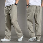 Pantalones Cargo para Hombre | Ajuste Relajado | Colores Negro y Caqui | Ticotrendy