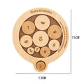 Acertijo Penny Mecanico Madera | Rompecabezas Logico 3D | Juego Ingenio Inteligencia