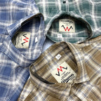 Camisa Cuadros Hombre | Algodón 100% | Estilo Retro Japonés | Manga Corta | Ticotrendy Costa Rica