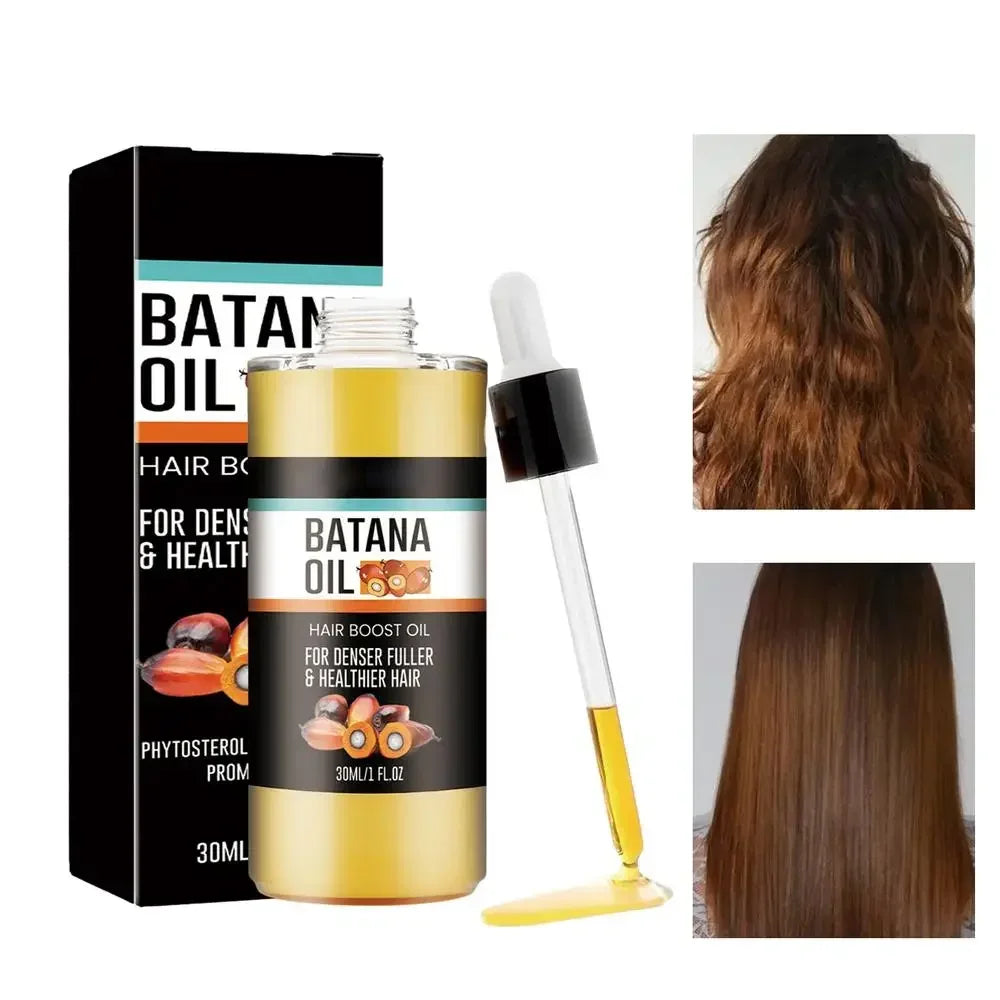Batana Oil Spray repara la calvicie fortalece el cabello nutrición Natural tratamiento de pérdida hereditaria, hidrata el cuero cabelludo todos los género