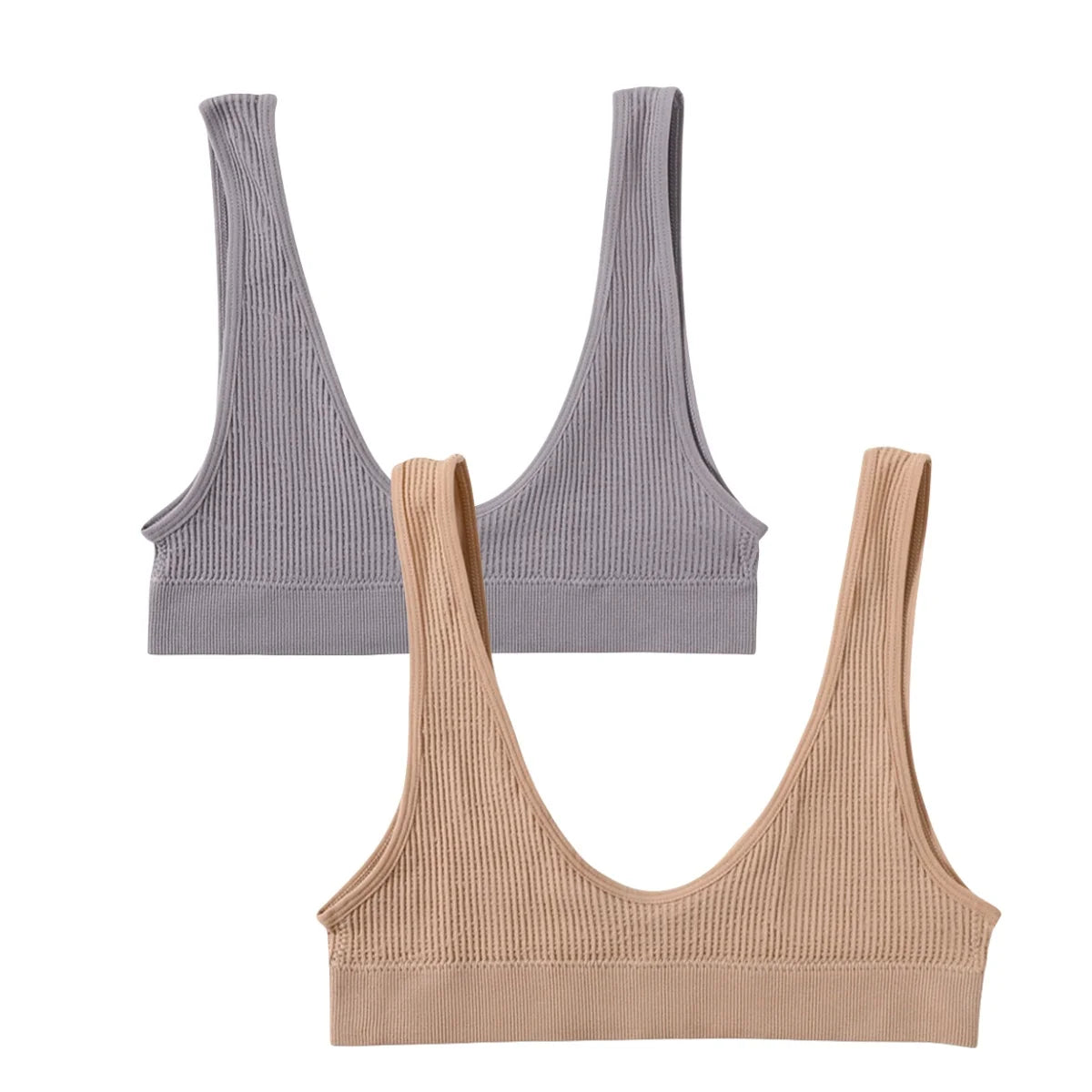 Top Tubo Encaje | Bralette Sin Costuras | Almohadillas Extraíbles | Ticotrendy