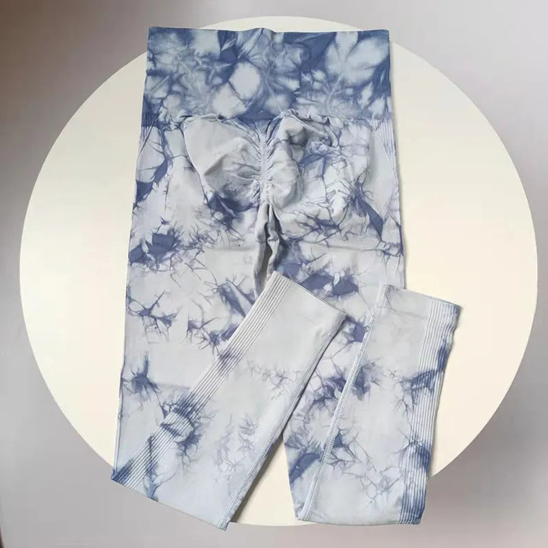 Pantalones Yoga Sin Costuras para Mujer | Cintura Alta Elástica | Secado Rápido Ajustado | Tico Trendy