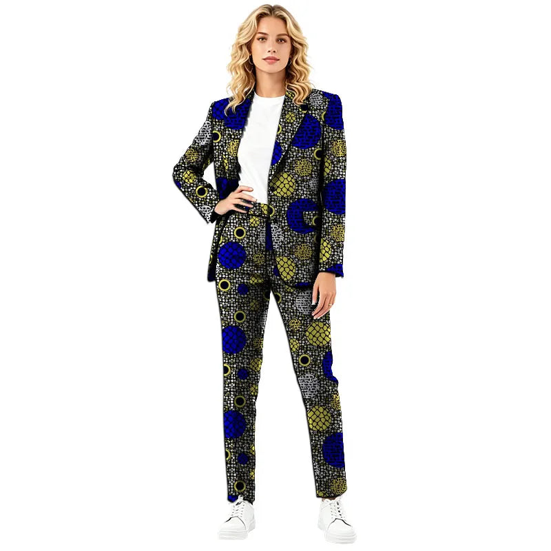 Traje Formal Africano Blazer y Pantalón