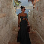 Vestido Largo Sin Mangas Elegante Playa Verano Mujer 2025