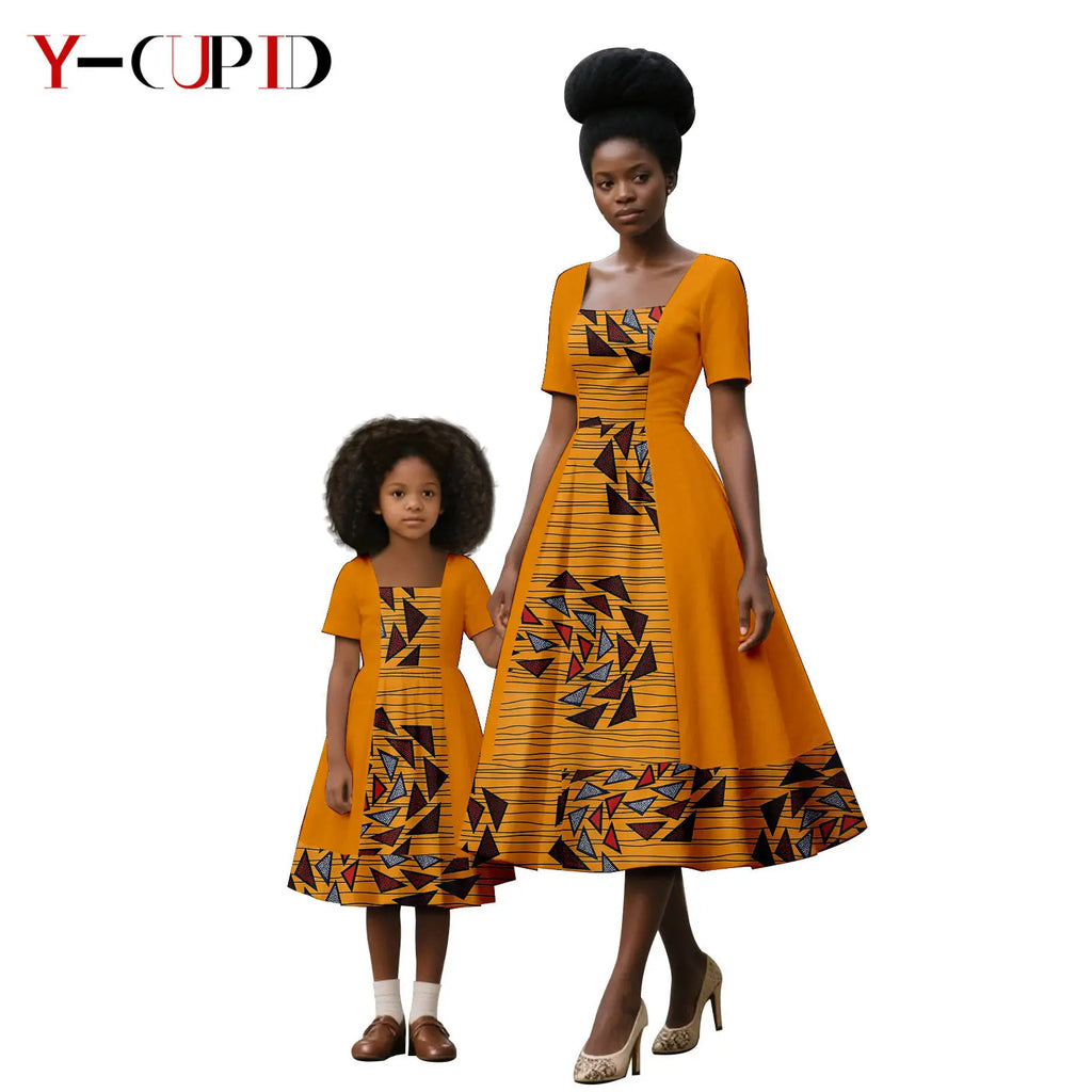 Vestido Princesa Patchwork Madre e Hija | Tico Trendy