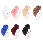Turbante de flores grandes para Mujer, gorro Hijab musulmán, Bandana para quimio, sombrero africano, tocado para fiesta de boda, Turbante