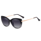 Gafas Lectura Ojo Gato Montura Metálica Clip Magnético | Polarizadas Miopía A La Moda