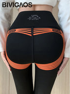 Mallas Piel Tiburón Estampado | Lana Cálida Levantador Glúteos | Sin Costuras Cintura Alta OI | Ticotrendy