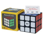 Cubo mágico Qiyi 2x2 3x3 4x4 5x5 6x6 pegatinas negras rompecabezas educativo Cubo mágico juguetes para niños regalo juguete Cubo mágico