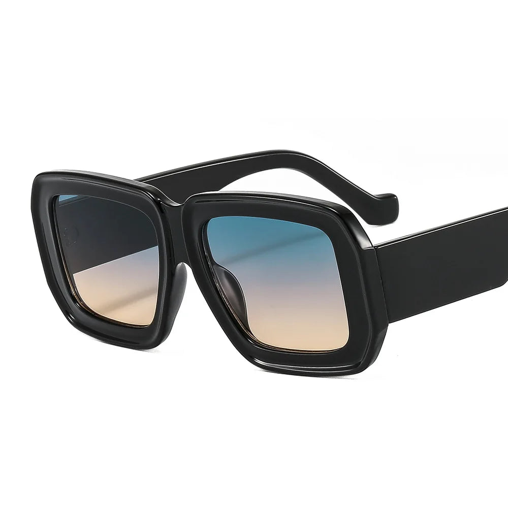 Gafas de Sol Cuadradas Grandes Retro Estilo Único Moderno