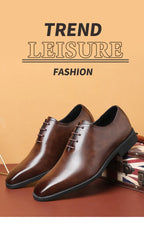 Zapatos Formales para Hombre 2026 | Primavera Otoño con Cordones | Zapatos de Boda y Negocios | Tico Trendy