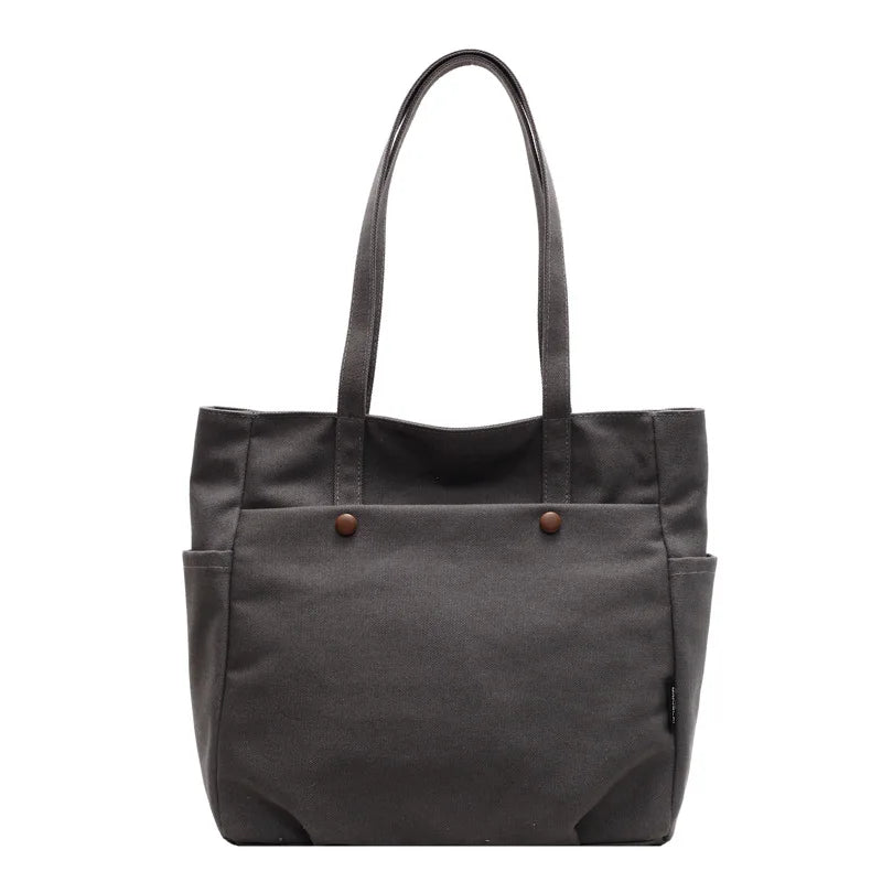 Bolso De Mano De Lona Mujer Gran Capacidad Viaje Y Trabajo
