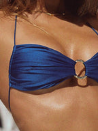 Bikini con Lazo Lateral - Traje de Baño Sexy de Dos Piezas