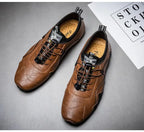 Mocasines Lujo Hombre ∣ Cuero Hechos a Mano ∣ Zapatillas Casual 2023