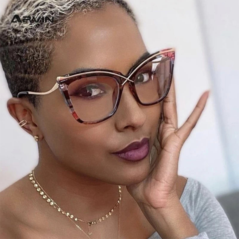 Gafas de Ojo de Gato Contra Luz Azul Elegancia de Tendencia Tico