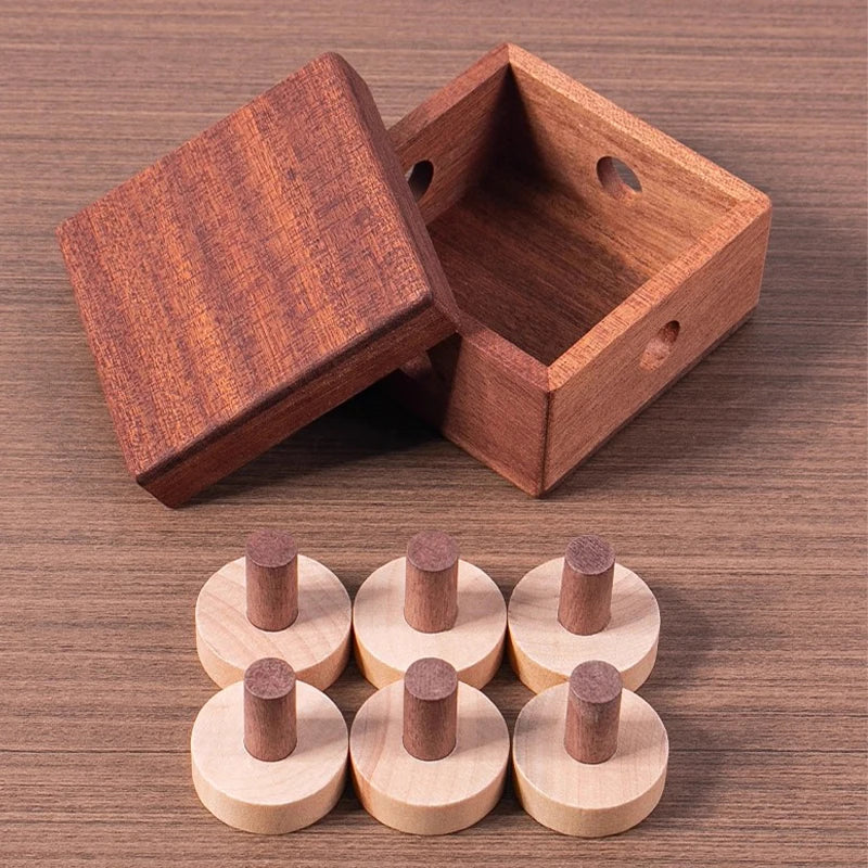 Caja de rompecabezas de madera para rizar imposible, rompecabezas muy difícil, juegos lógicos, juguetes educativos para niños y adultos, regalos novedosos