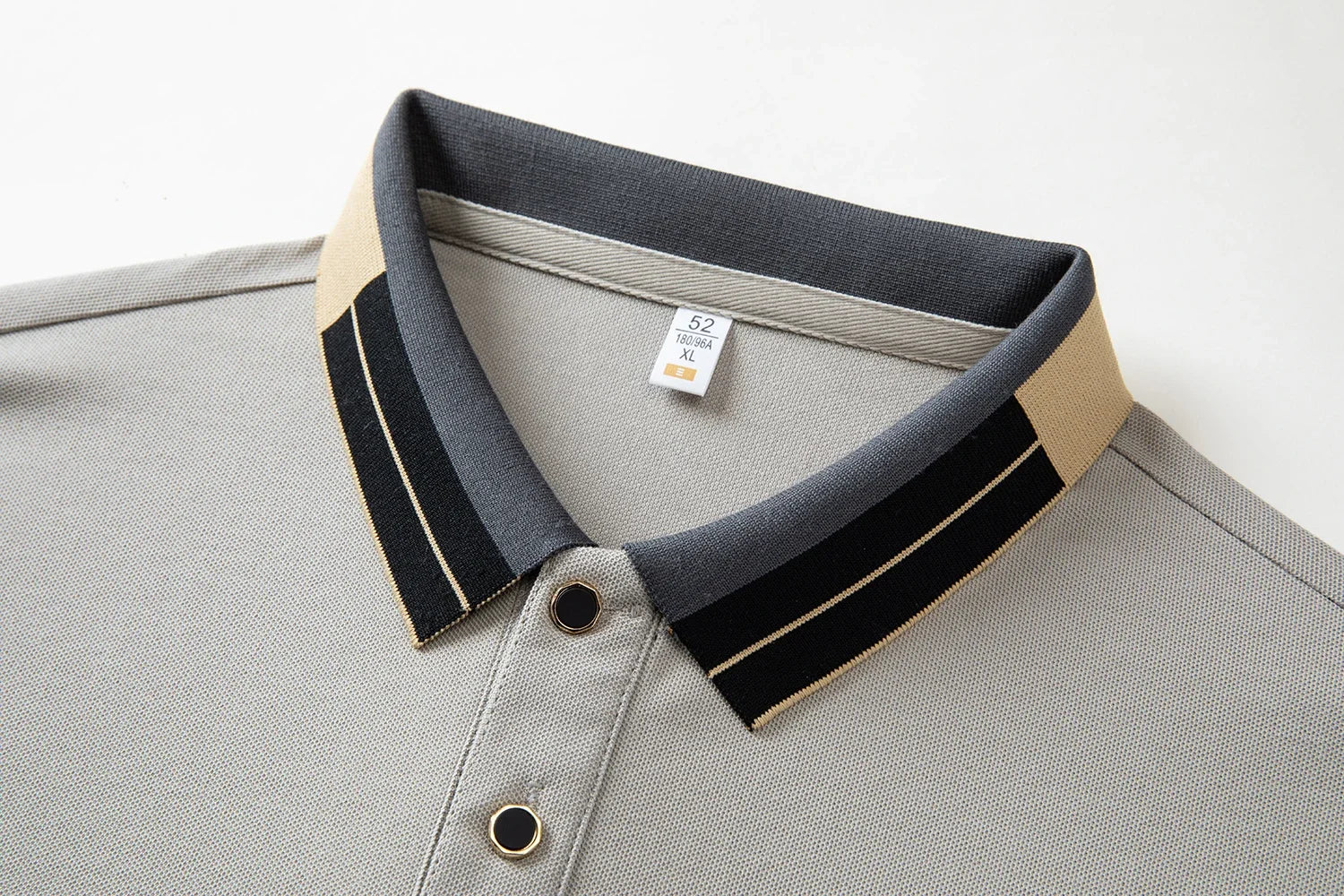 Polo Lujo Hombre 2025 ∣ Jacquard Transpirable ∣ Anti-sudor