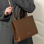 Bolso Mensajero Vintage Mujer Gran Capacidad Cuero PU