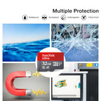 Tarjeta Micro SD Sandisk Ultra | Clase 10 A1 V10 | Almacenamiento 4K | Ticotrendy