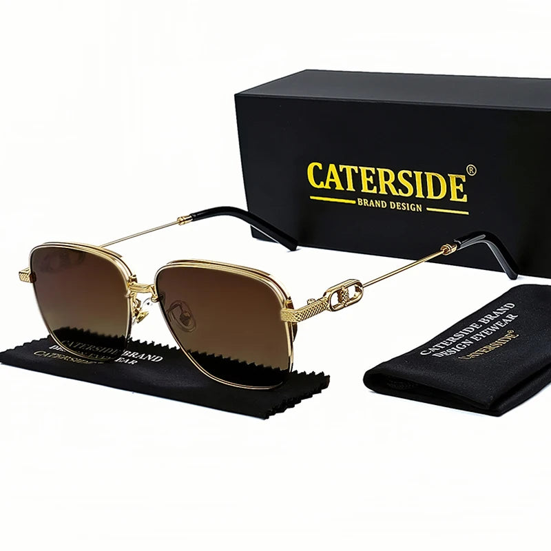 Gafas de Sol Cuadradas Caterside | Estilo Piloto | Polarizadas y UV400