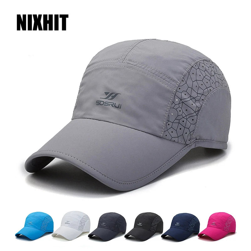 Gorra Béisbol Fina Impermeable Secado Rápido Protección Solar | Deporte Viaje Unisex