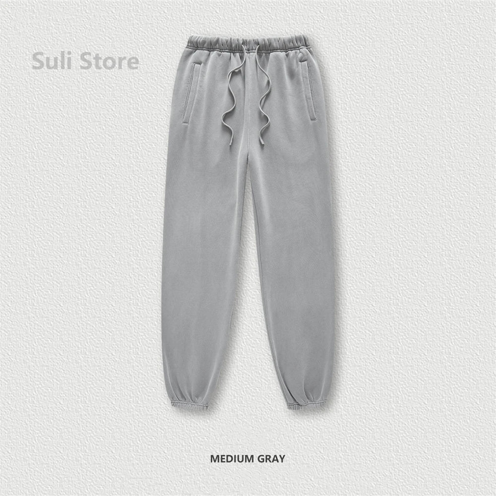 Jogger Polar 355GSM Lavado | Unisex Suelto Retro | Pantalón Chándal Cálido | Invierno 2025 | Ticotrendy