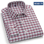 Camisa Clásica Algodón Hombre | Manga Larga | Botones | Casual y Oficina | Ticotrendy