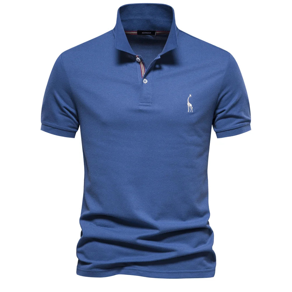 Polo Algodón Color Sólido Hombre | Manga Corta Verano | Tallas S-XXL | Tico Trendy