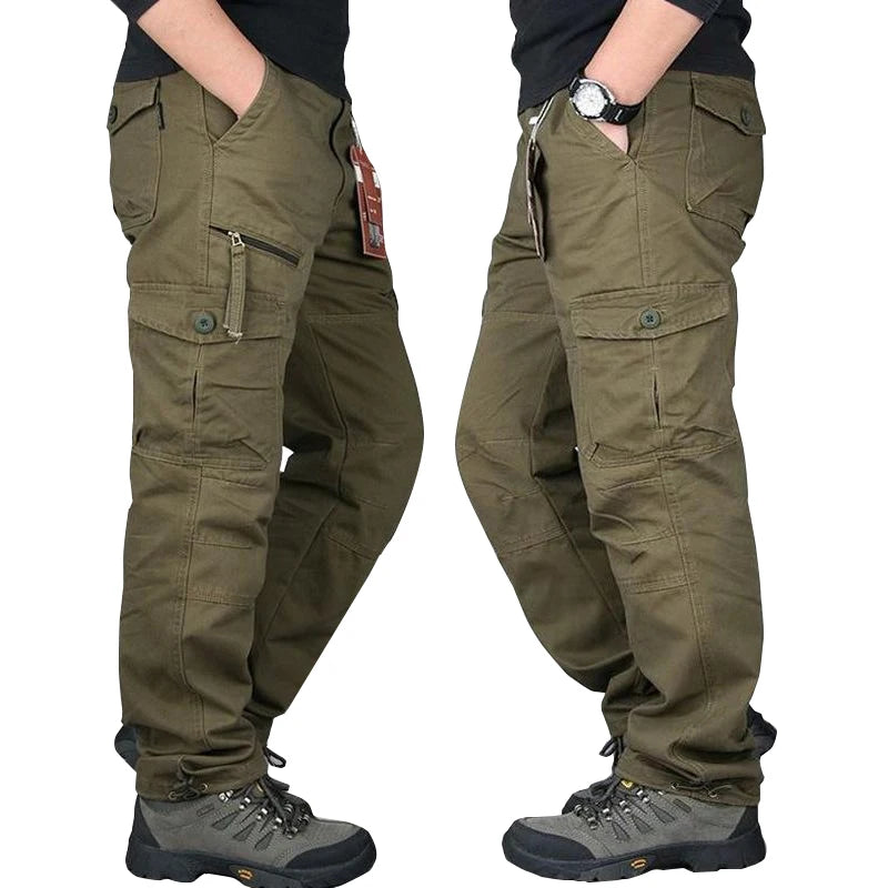 Pantalones Tácticos para Hombre | Camuflaje  | Multiusos Exterior y Trabajo | Ticotrendy