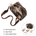 LAORENTOU bolso cruzado de concha de PVC para mujer, bolso de hombro informal grande a la moda para chica, bolso de viaje, regalo para esposa, novia, 2025