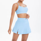 Conjunto Deportivo Yoga 2 Piezas | Ticotrendy Sujetador Shorts Mujer Estilo Fitness