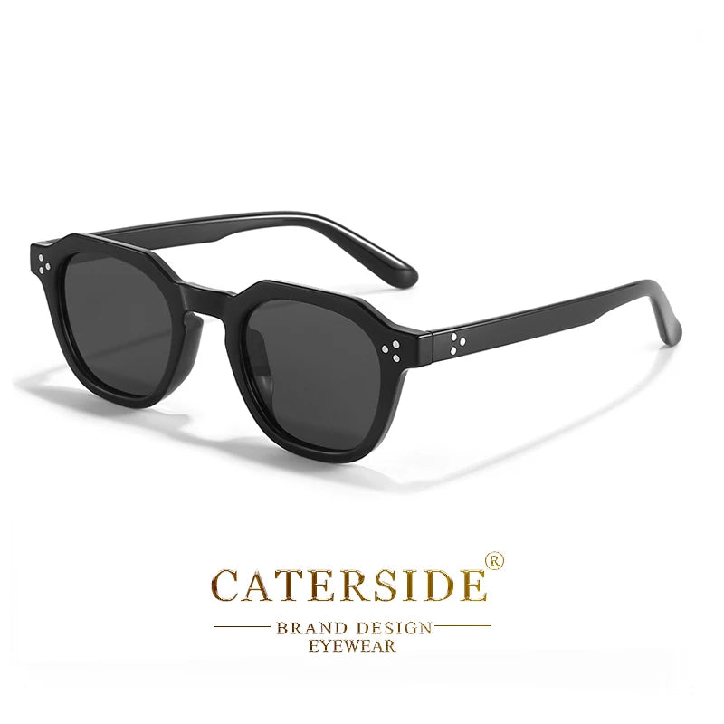 Gafas de Sol Polarizadas CATERSIDE | Montura Poligonal TR90 Ultraligera | UV400
