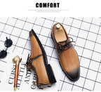 Zapatos Vestir Rosados Hombre Oxford Elegantes Casuales Banquete Boda | Talla 48