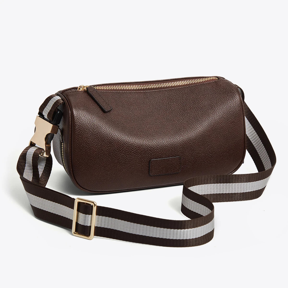 LAORENTOU, bandolera de piel auténtica para mujer, nuevo bolso cruzado para mujer, bolso de mano largo de diseño lujoso, bolso informal que combina con todo, 2025