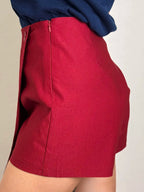 Mini Falda-Shorts Asimétrica | Estilo Elegante | Mujer