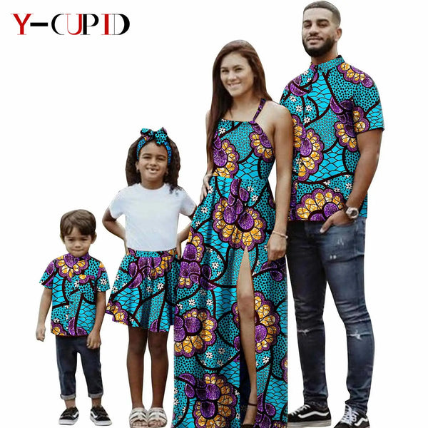 Vestido Sexy y Camisa Dashiki Familiar | Tico Trendy