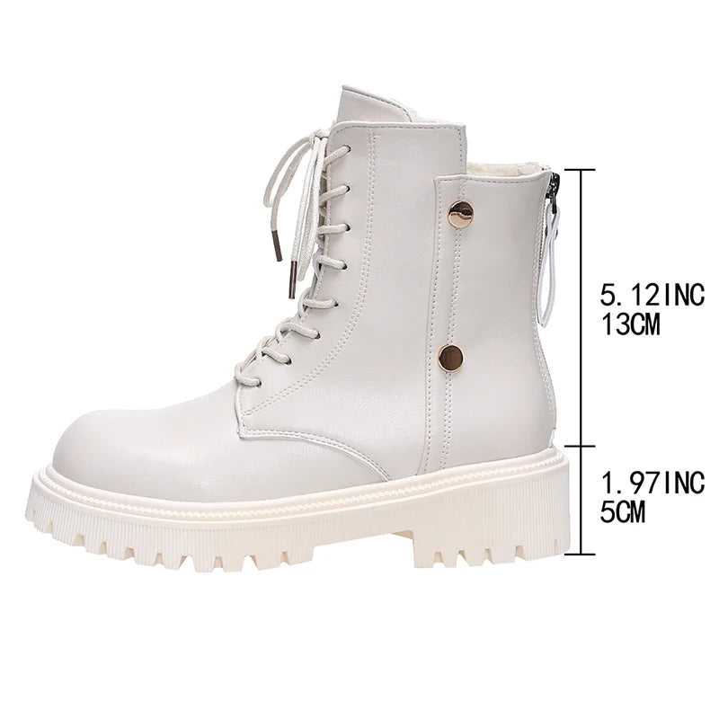 Botines Punk Góticos | Suela Gruesa | Cordones | Mujer