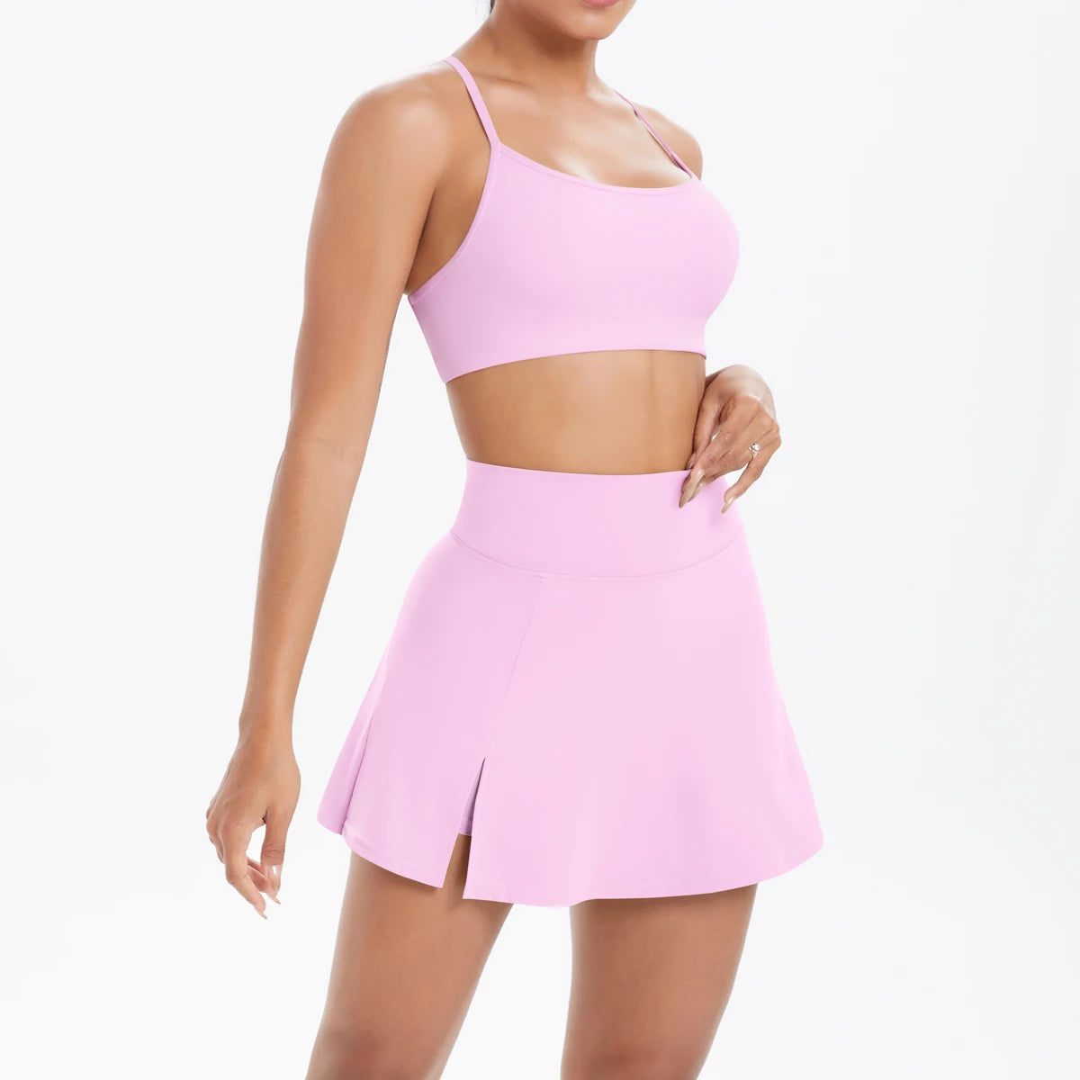 Conjunto Deportivo Yoga 2 Piezas | Ticotrendy Sujetador Shorts Mujer Estilo Fitness