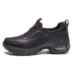 Zapatillas Informales Sin Cordones | Cuero con Cojín de Aire | Antideslizantes | Cómodas