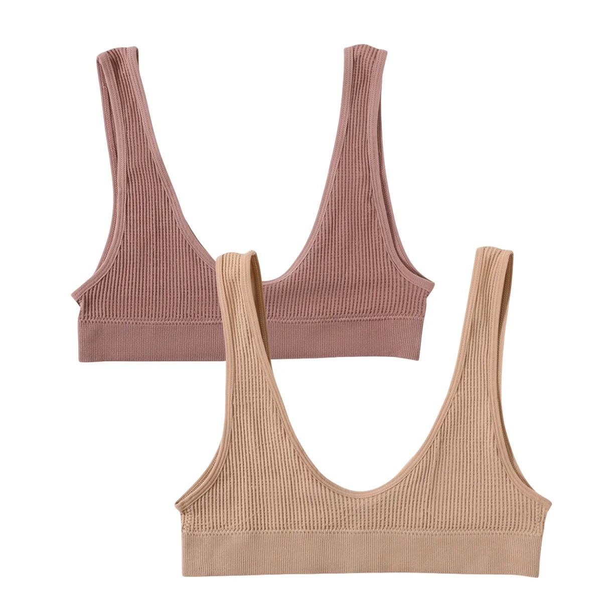 Top Tubo Encaje | Bralette Sin Costuras | Almohadillas Extraíbles | Ticotrendy