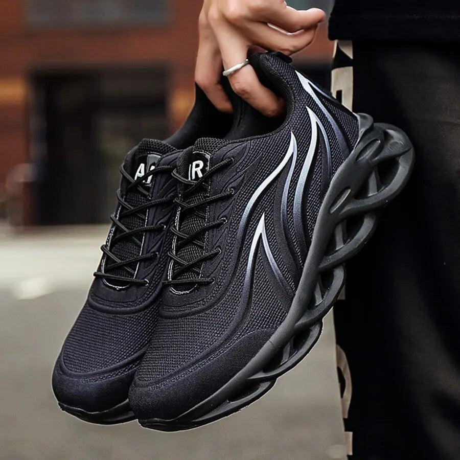 Zapatillas de Running para Hombre | Punto Transpirable y Amortiguación | Ultra Ligeras | Ticotrendy